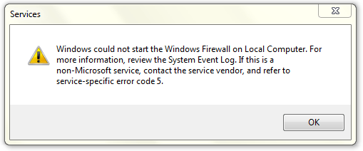 windows 10 firewall box drive