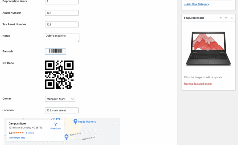 WP Company Asset Tracking - Image 5