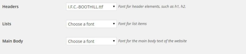 Wordpress Font Uploader Pro - Image 3